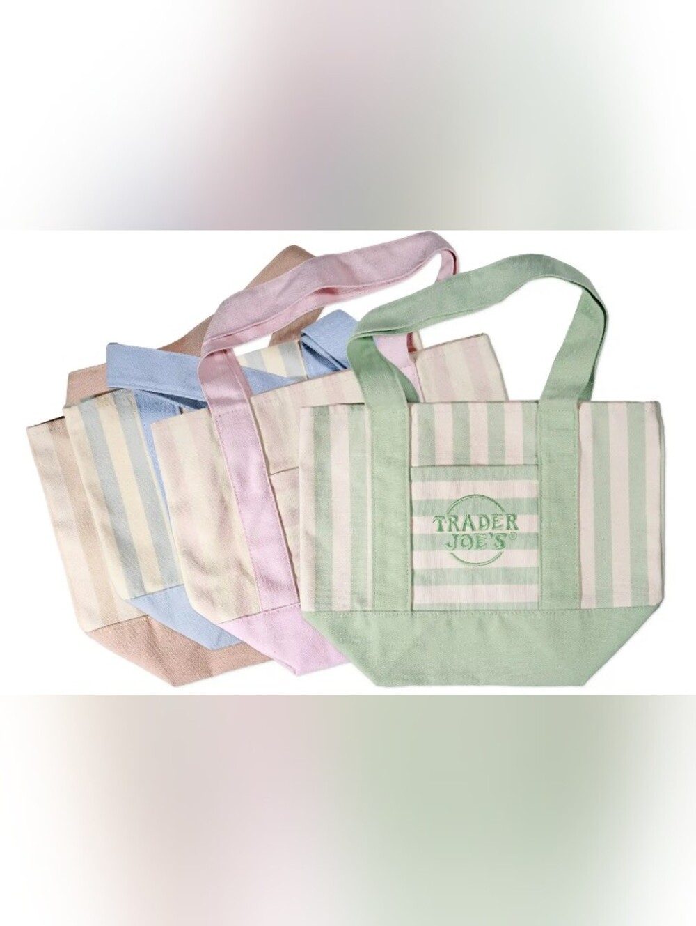 Trader Joes 2026-Mini Tote Bags